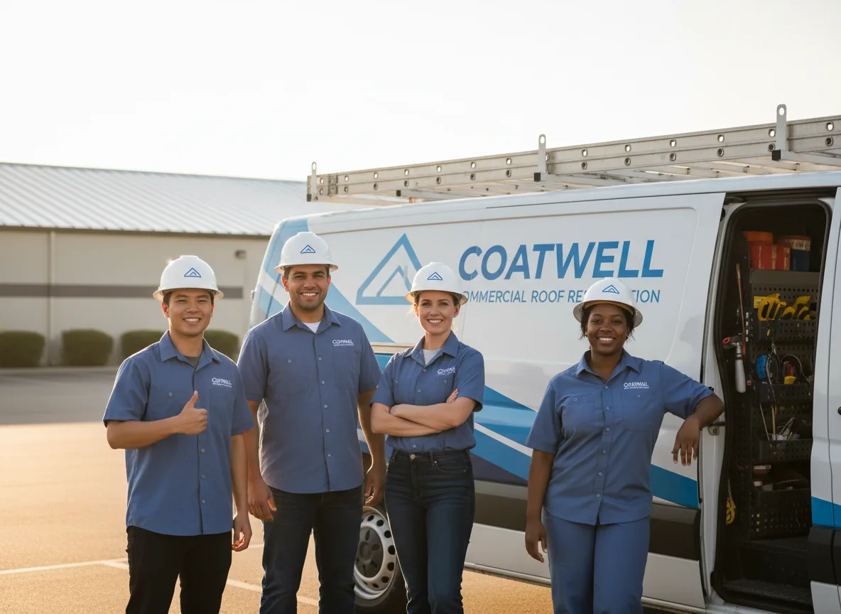 Commercial roof coating company in Port Royal, VA